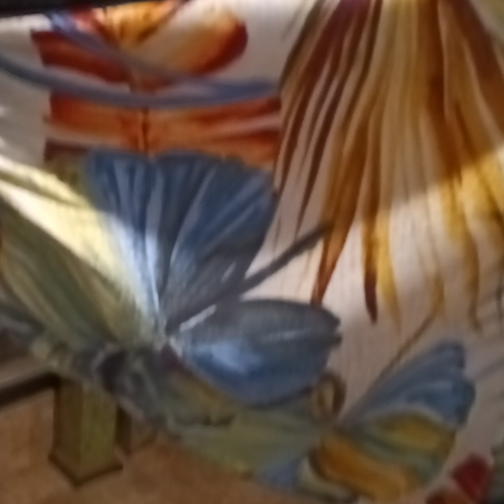 Chico's Polyester Multi-Colored Foliage Print Blo… - image 5